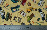 Gnome Town Heroes - 44/45" - 100% Cotton
