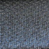 Coarsely woven basecloth in a solid navy blue colour