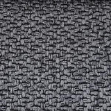 Coarsely woven basecloth in a solid black colour