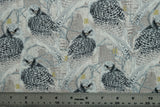 Print "Falcons" from the Falcon Ridge collection, with ruler added for scale.