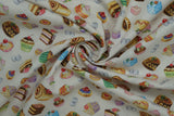 Fancy Tea - 44/45" - 100% Cotton