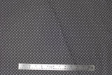 Flat swatch farmhouse themed printed fabric in Black & White Layered Triangles