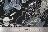 Print "Fright Night" from the Halloween Spirit collection, with ruler added for scale.