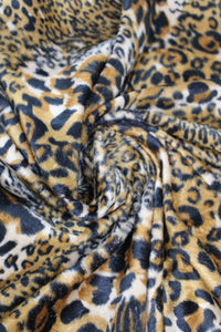 Group swatch assorted faux fur in various prints