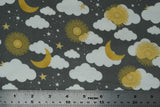 Stay Wild Moon Child - 44/45" - 100% Cotton Flannel