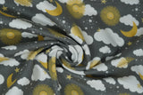 Stay Wild Moon Child - 44/45" - 100% Cotton Flannel