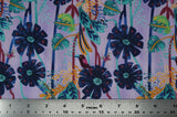 Print "Jungle Vines" from the Madagascar Adventure collection, with ruler added for scale.