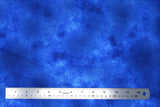 Flat swatch marbled solid fabric in blue