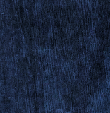 Square swatch textured velvet fabric in shade navy