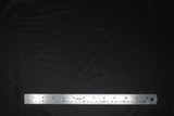 Flat swatch black fabric (black metallic effect fabric)