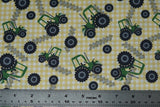 Little Farm Tractor - 44/45" - 100% Cotton