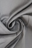 Swirled swatch of cotton solid in black