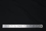 Flat swatch of cotton solid in black