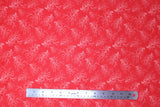 Flat swatch lightning printed fabric in pink (bubblegum pink fabric with white squiggly lightning bolt look print tossed allover)