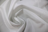 Swirled swatch satin lining in white