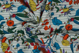 Colourway "Off-White" from the Lookout collection, twisted to show drape and texture.