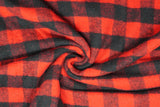 Large Plaid Flannel - 44/45" - 100% Cotton Flannel