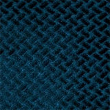 Square swatch velvet with raised brick pattern texture in shade navy