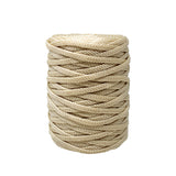 Macrame cord roll in beige