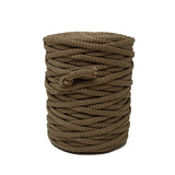 Macrame cord roll in sand (medium brown)