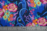 Print "Midnight" from the Belle Epoque collection, with ruler added for scale.