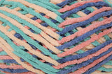 Mini Succulents (indigo, teal, peach, yellow) swatch of Bernat Baby Blanket