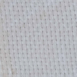 Flat square swatch of White Monk's Cloth