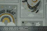Stay Wild Moon Child - 44/45" - 100% Cotton Flannel
