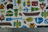 Loving Camp Life - 44/45" - 100% Cotton