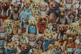Much Loved Bear - 44/45" - 100% Cotton