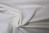 Swirled swatch of canvas in white colour