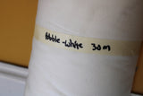 Swatch of canvas in white colour
