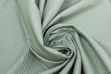 Swirled swatch fabric in Dots on Green