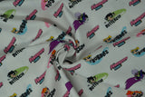 Powerpuff Girls - 45" - 100% Cotton