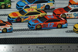 Print "Race Car Border Stripe" from the Turbo Speed collection, with ruler added for scale.