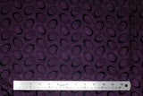 Flat swatch circles & dots print fabric in Aboriginal dot (oblong dots)