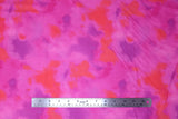 Flat swatch fabric in radiance (pinks/purples)