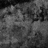 Square swatch crushed velvet in black shade