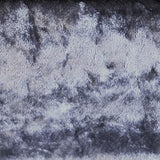 Square swatch crushed velvet in faded blue/grey shade