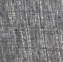 Group swatch woven look upholstery fabric in blue/silver