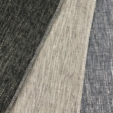 Group swatch woven look upholstery fabric in various shades