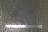 Flat swatch sequin mesh in grey