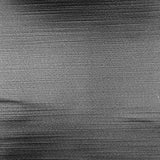 Square swatch slubbed polyester fabric in black