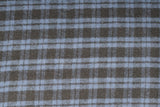 Small Plaid Flannel - 44/45" - 100% Cotton Flannel