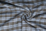 Small Plaid Flannel - 44/45" - 100% Cotton Flannel