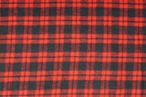 Small Plaid Flannel - 44/45" - 100% Cotton Flannel