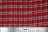 Small Plaid Flannel - 44/45" - 100% Cotton Flannel