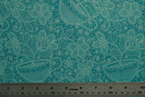 Print "Society" from the Belle Epoque collection, with ruler added for scale.