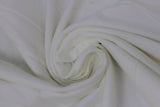 Swirled swatch white flannel fabric