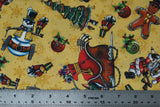 Steampunk Christmas - 44/45" - 100% Cotton